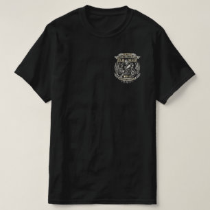 T-shirt Ne Sous-Estimez Jamais Un Vieux Homme Avec Une Mot