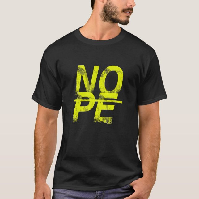 T-shirt Ne soyez pas une personne du Oui Dites simplement  (Devant)