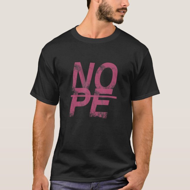 T-shirt Ne soyez pas une personne du Oui Dites simplement  (Devant)