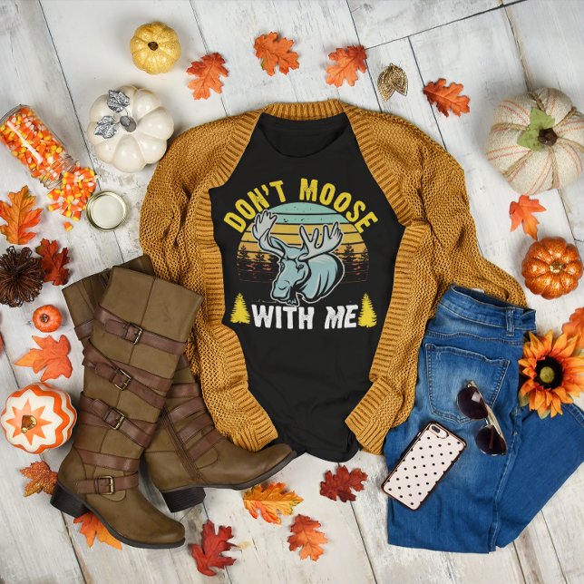 T-shirt Ne t'orignal pas avec moi Chemise, Drôle orignal (Créateur téléchargé)