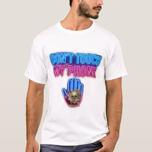 T-shirt Ne touchez pas à mon téléphone