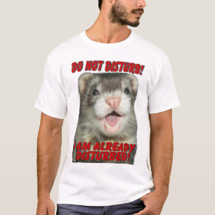 T-shirt Ne touchez pas au furet
