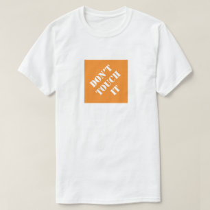 T-shirt Ne touchez pas ça drôle papa Fête des pères humori