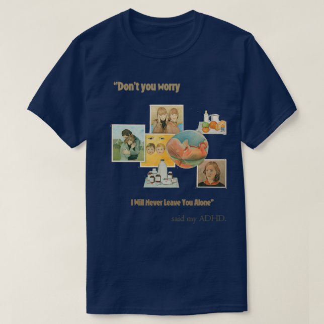 T-shirt Ne vous inquiétez pas (Design devant)