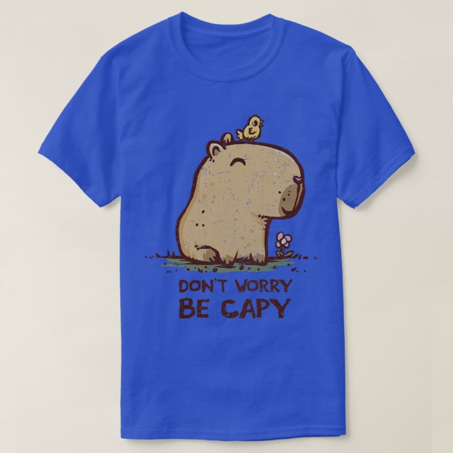 T-shirt Ne vous inquiétez pas être capable (Design devant)