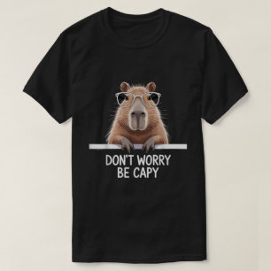 T-shirt Ne vous inquiétez pas être capy Funny Capybara Che