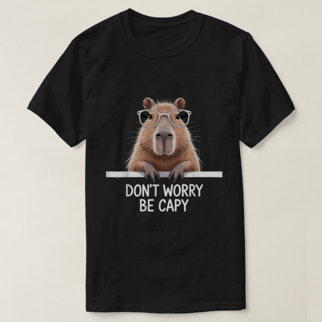T-shirt Ne vous inquiétez pas être capy Funny Capybara Che (Design devant)