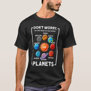 T-shirt ne vous inquiétez pas je suis ici pour parler plan