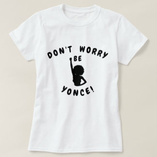 T-shirt Ne vous inquiétez pas les jolies femmes Noir & Bla