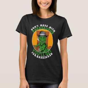 T-shirt Ne vous mêlez pas de Papasaurus, vous aurez Jurass