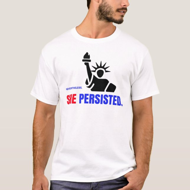 T-shirt Néanmoins, elle a persisté (Devant)