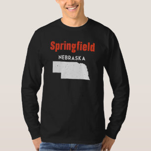 T-shirt Nebraska États-Unis État Amérique Voyage Nebraskan