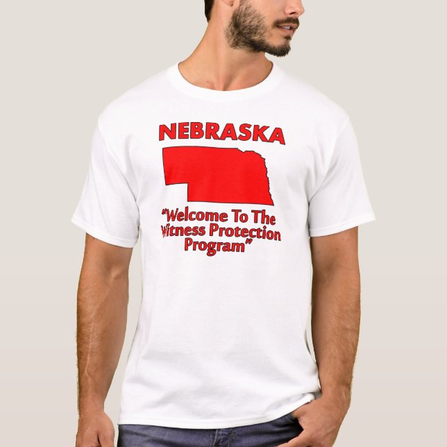 T-shirt Nebraska - Programme de protection des témoins (Devant)