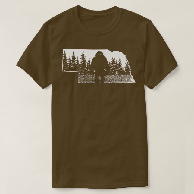 T-shirt Nebraska Sasquatch (Design devant)