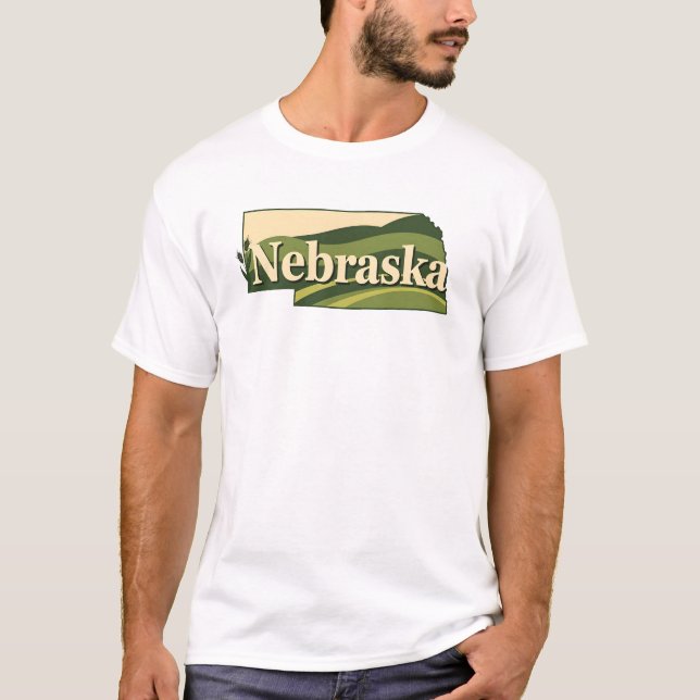 T-shirt Nebraska V03 (Devant)