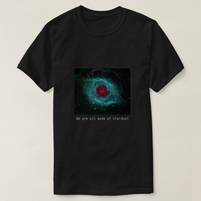 T-shirt Nebula astronomie Science spatiale citation (Design devant)