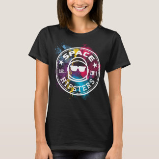 T-shirt Nebula pour femmes Hipsters de l'espace
