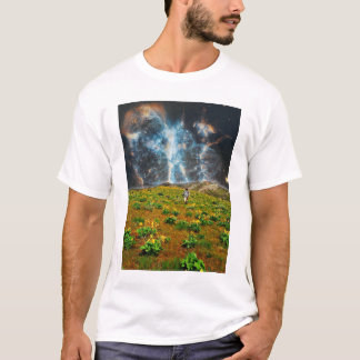 T-shirt Nébuleuse de fleur