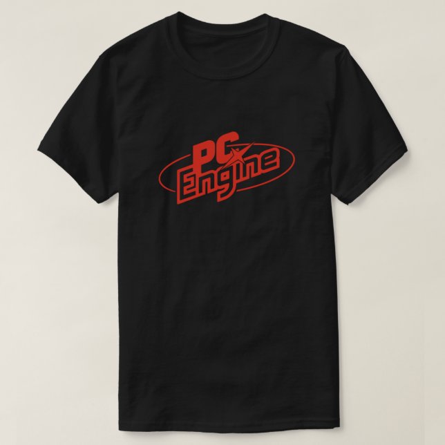 T-shirt NEC PC Engine - Logo rouge (Design devant)