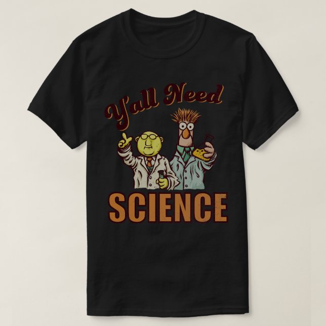T-shirt Nécessité de la science (Design devant)