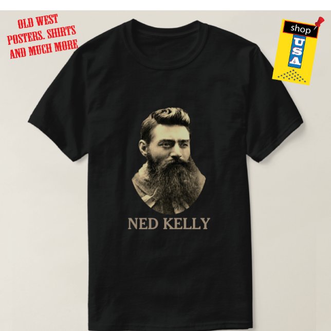 T-shirt Ned Kelly Bushranger ⚔️ célèbre Outlaw australien (Créateur téléchargé)