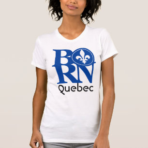 T-shirt NÉE AU Québec