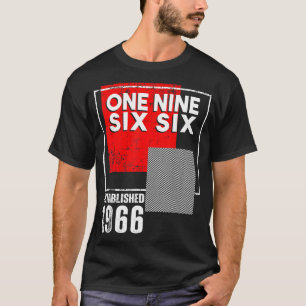 T-shirt Née en 1966 ou Vintage pour les femmes