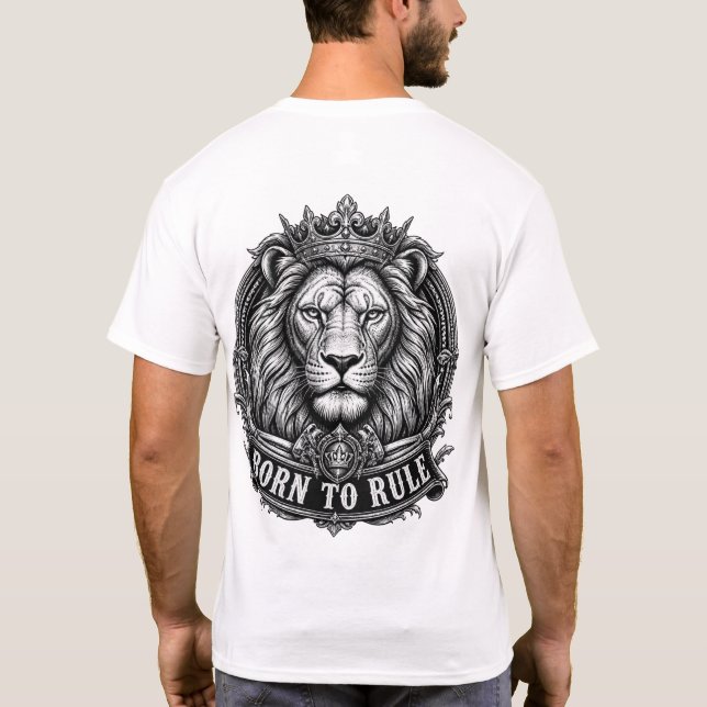T-shirt Née pour diriger  (Dos)