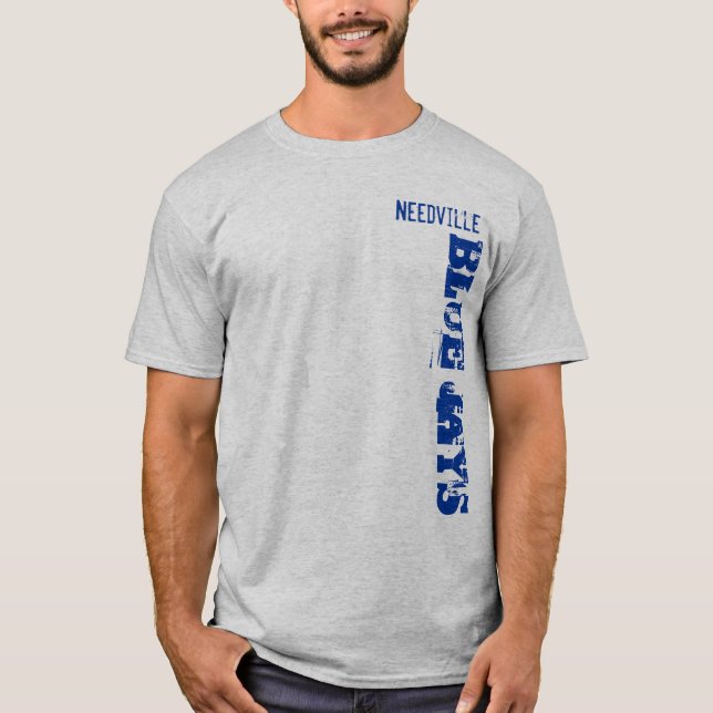 T-shirt Needville Blue Jays (Devant)