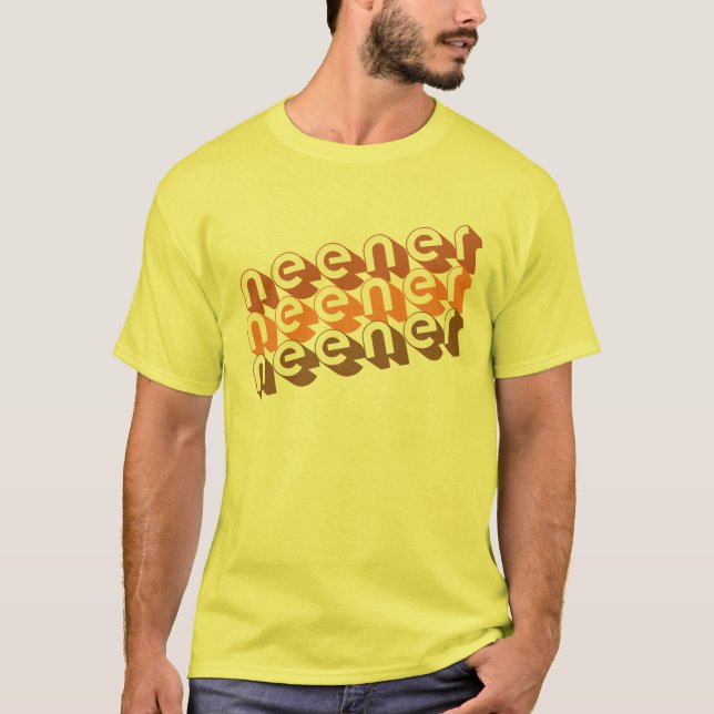 T-shirt neener neener neener (Devant)