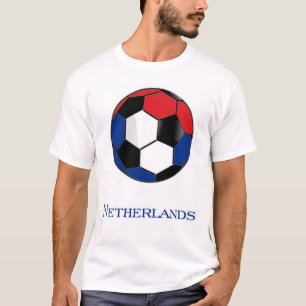 T-shirt néerlandais du football de coupe du monde