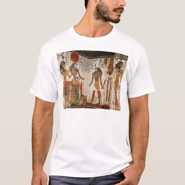 T-shirt Nefertari est apporté avant le dieu (Devant)