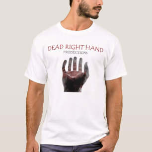 T-shirt Négatif sanglant rouge - blanc