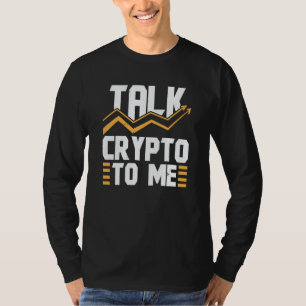 T-shirt Négociant Crypto-monnaie Blockchain Hodl Chandelie