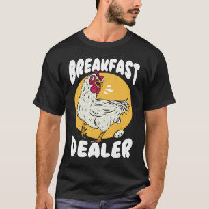 T-shirt Négociant de petit déjeuner éleveur de poulet chuc