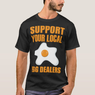 T-shirt Négociant en œufs de poule Poulet