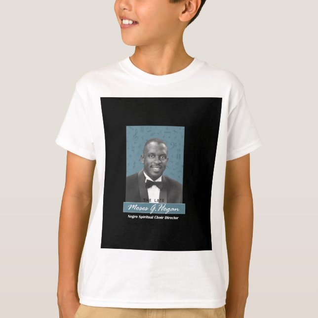 T-shirt Negro Chorale Spirituelle Directeur (Devant)