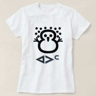 T-shirt - neige