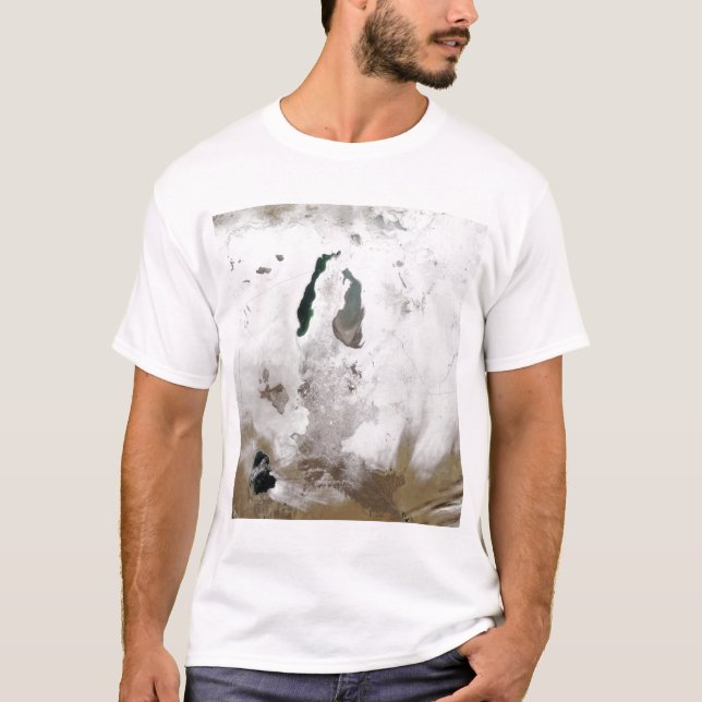 T-shirt Neige autour de la mer d'Aral (Devant)
