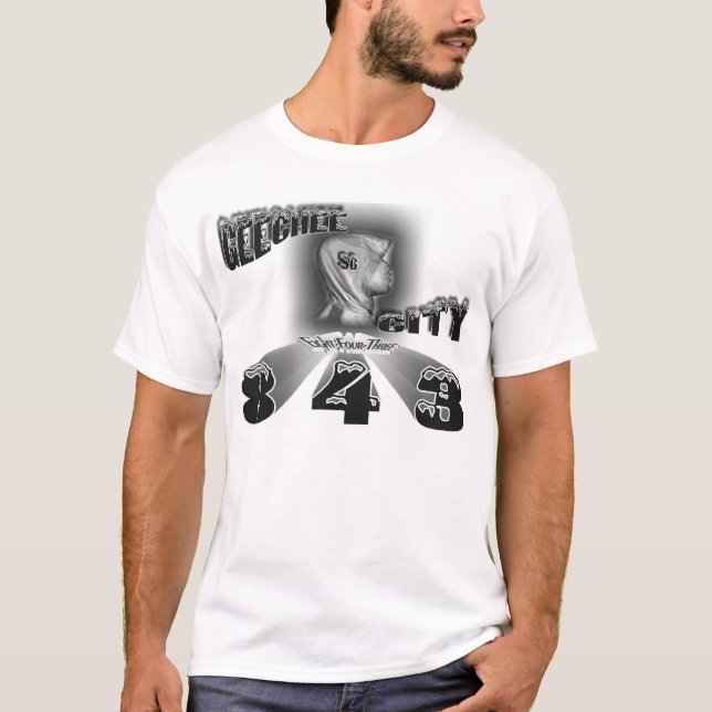 T-shirt Neige de Geechee (Devant)