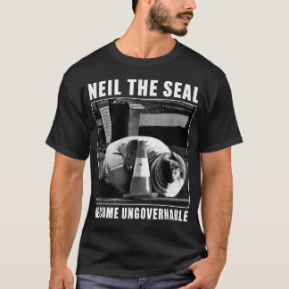 T-shirt Neil Le Phoque Devient Ingouvernable Mème Drôle