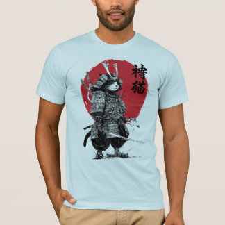 T-shirt Neko Samurai