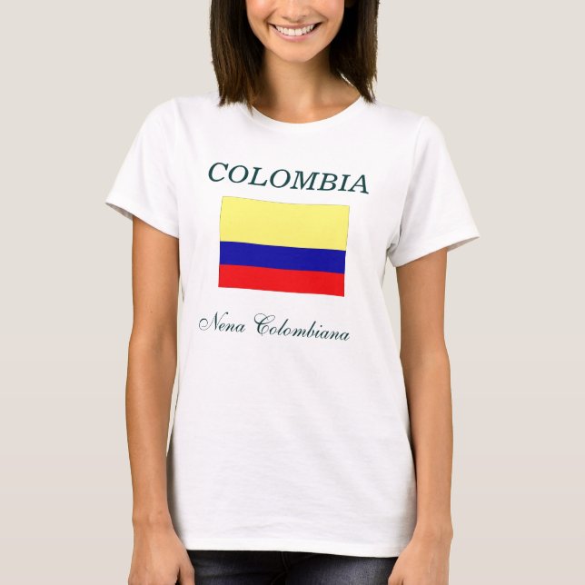 T-shirt Nena Colombiana (Devant)