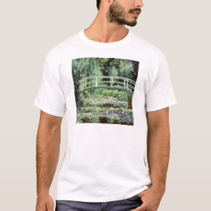T-shirt Nénuphars de blanc de Claude Monet  , 1899