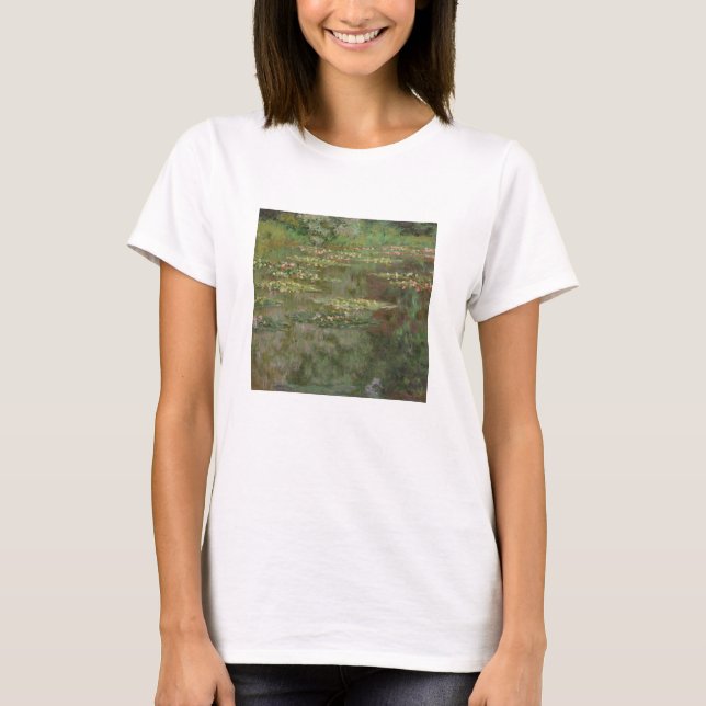 T-shirt Nénuphars de Claude Monet | ou l'étang de nénuphar (Devant)
