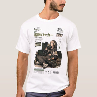 T-shirt Neo Tokyo Files 005 - Techwear Cyberpunk Anime