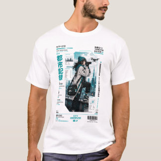 T-shirt Neo Tokyo Files 010 – Anime Photographe de Tokyo