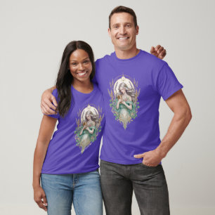 T-shirt Néo-traditionnelle Vierge – Douce Force