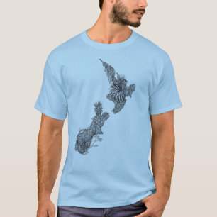 T-shirt néo-zélandais