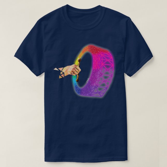 T-shirt Neon Bodhran (Design devant)